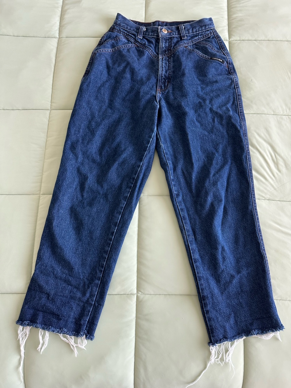 Vintage Rocky Mountain High Waisted Straight Jeans